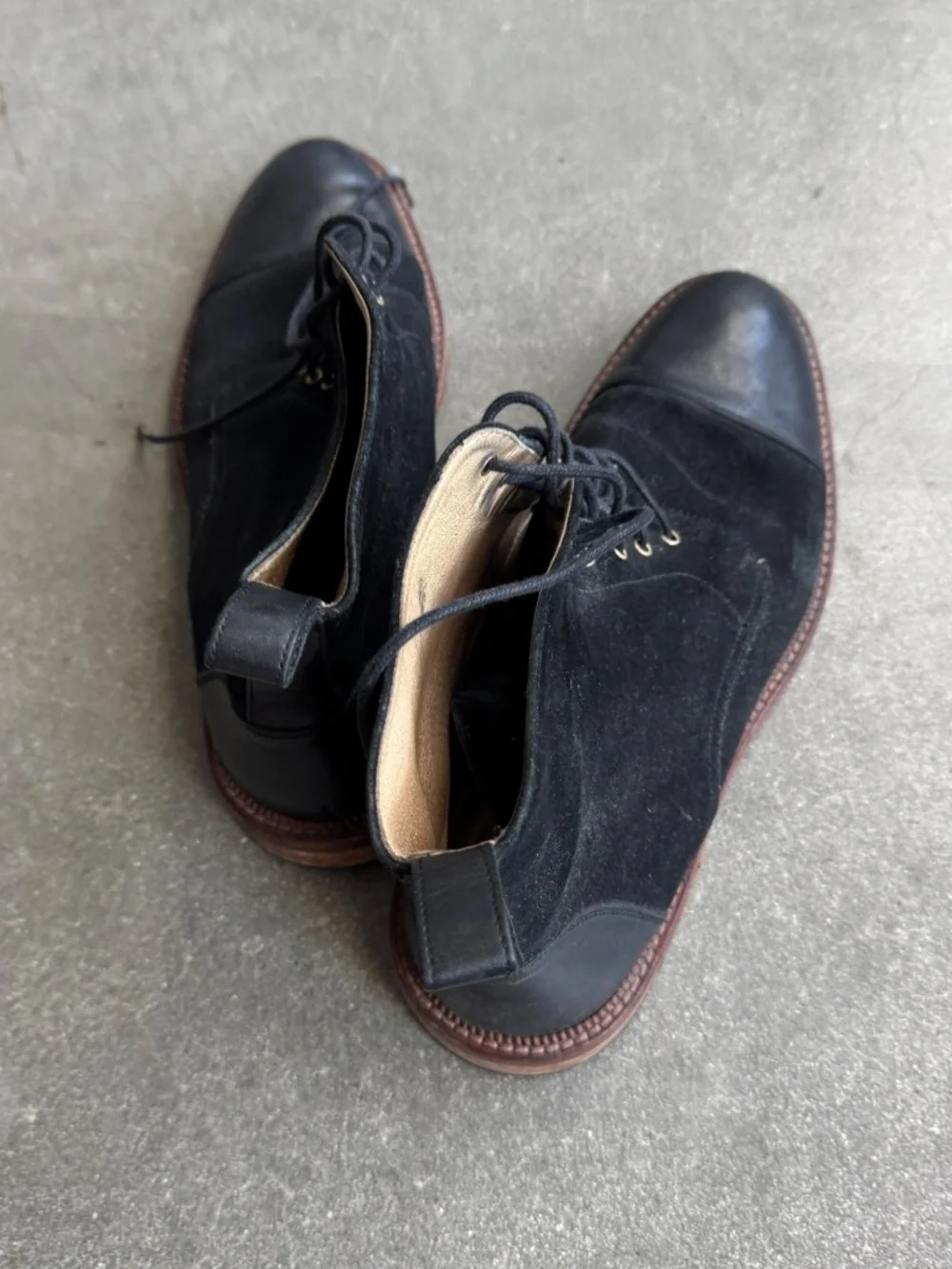 Black Taft Jack Boots, Size 42